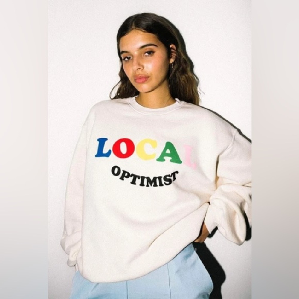 Mad happy local optimist sweatshirt (small)